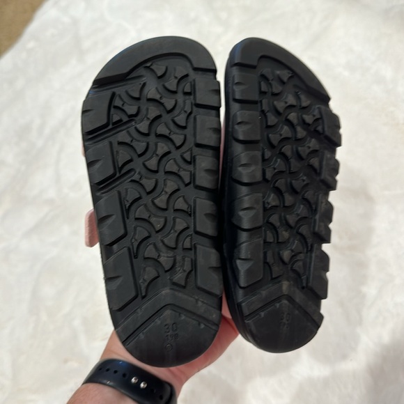 Birkenstock, pink and black sandals euro size 30/US size 12 - Picture 6 of 9